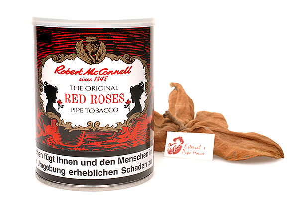 McConnell Red Roses Pipe tobacco 100g Tin McConnell Red Roses Pipe tobacco 100g Tin